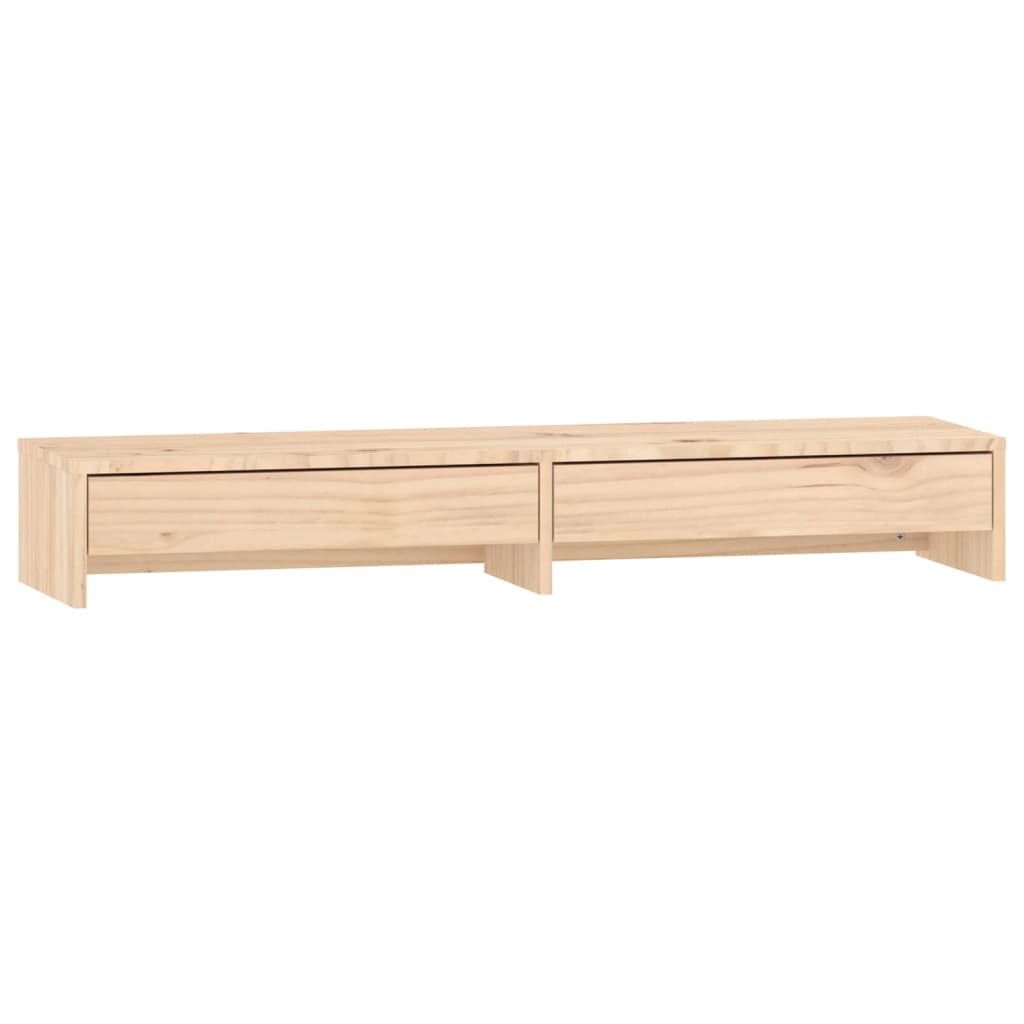 Vidaxl Monitor Standard 100x27x15 cm Pine solide