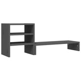 Vidaxl Monitor Stand 81x20x30 cm Pino solido