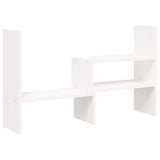 Vidaxl monitorstandaard (39-72)x17x43 cm massief grenenhout wit