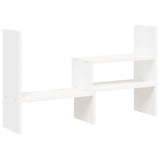 Vidaxl monitorstandaard (39-72)x17x43 cm massief grenenhout wit