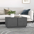 Vidaxl salontafel 80x50x40 cm massief grenenhout grijs