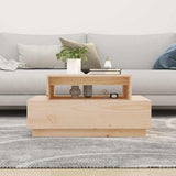 Vidaxl salontafel 80x55x40,5 cm massief grenenhout