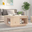 Vidaxl salontafel 60x61x32,5 cm massief grenenhout