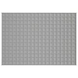 Vidaxl verzwaringsdeken 138x200 cm 6 kg stof grijs