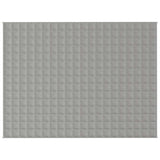 Vidaxl verzwaringsdeken 150x200 cm 7 kg stof grijs