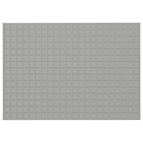 Vidaxl verzwaringsdeken 155x220 cm 7 kg stof grijs