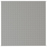 VidaXL Weakage blanket 200x200 cm 13 kg of fabric gray