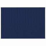 Vidaxl verzwaringsdeken 155x220 cm 11 kg stof blauw