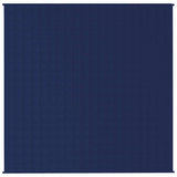 Vidaxl verzwaringsdeken 200x200 cm 9 kg stof blauw