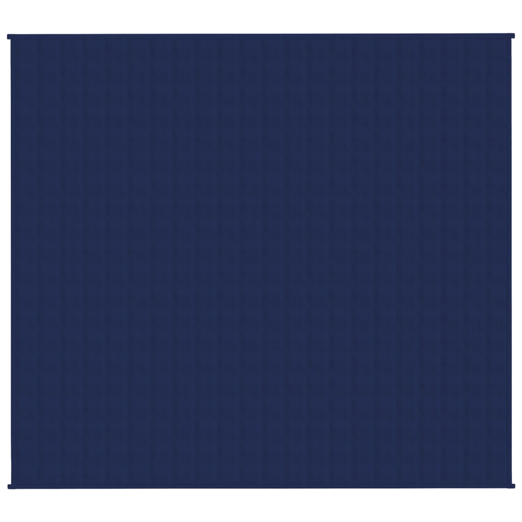 VidaXL Weakage blanket 200x225 cm 9 kg of fabric blue