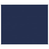 Vidaxl verzwaringsdeken 220x260 cm 11 kg stof blauw