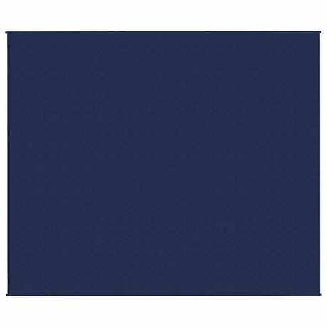 Vidaxl verzwaringsdeken 220x260 cm 11 kg stof blauw