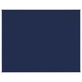 Vidaxl verzwaringsdeken 235x290 cm 11 kg stof blauw