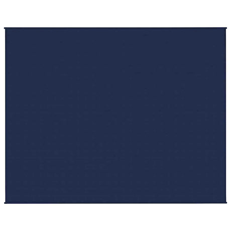 Vidaxl verzwaringsdeken 235x290 cm 15 kg stof blauw