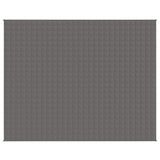 VidaXL Weakage blanket 235x290 cm 15 kg of fabric gray