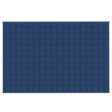 Vidaxl verzwaringsdeken 120x180 cm 5 kg stof blauw