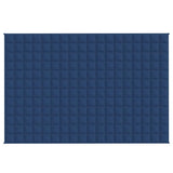 Vidaxl verzwaringsdeken 120x180 cm 9 kg stof blauw