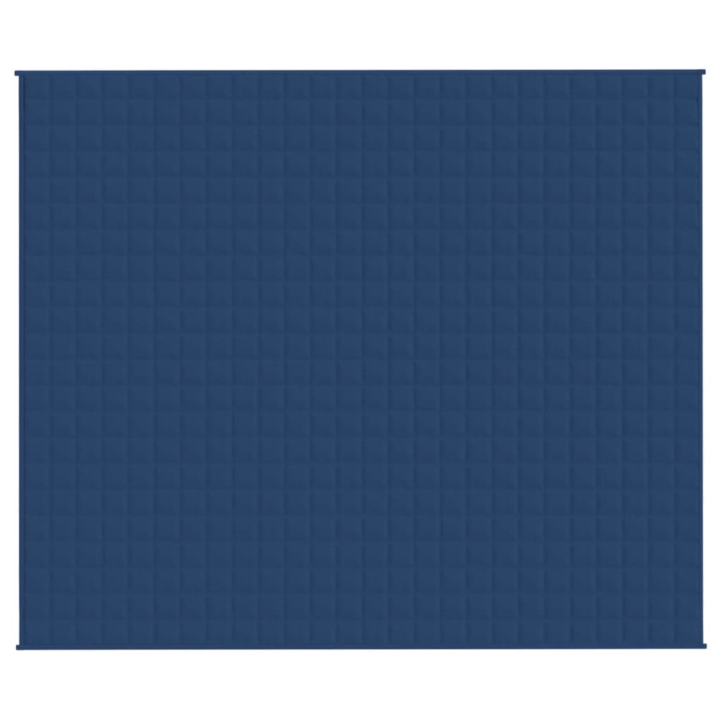 VidaXL Weakage blanket 220x260 cm 15 kg of fabric blue