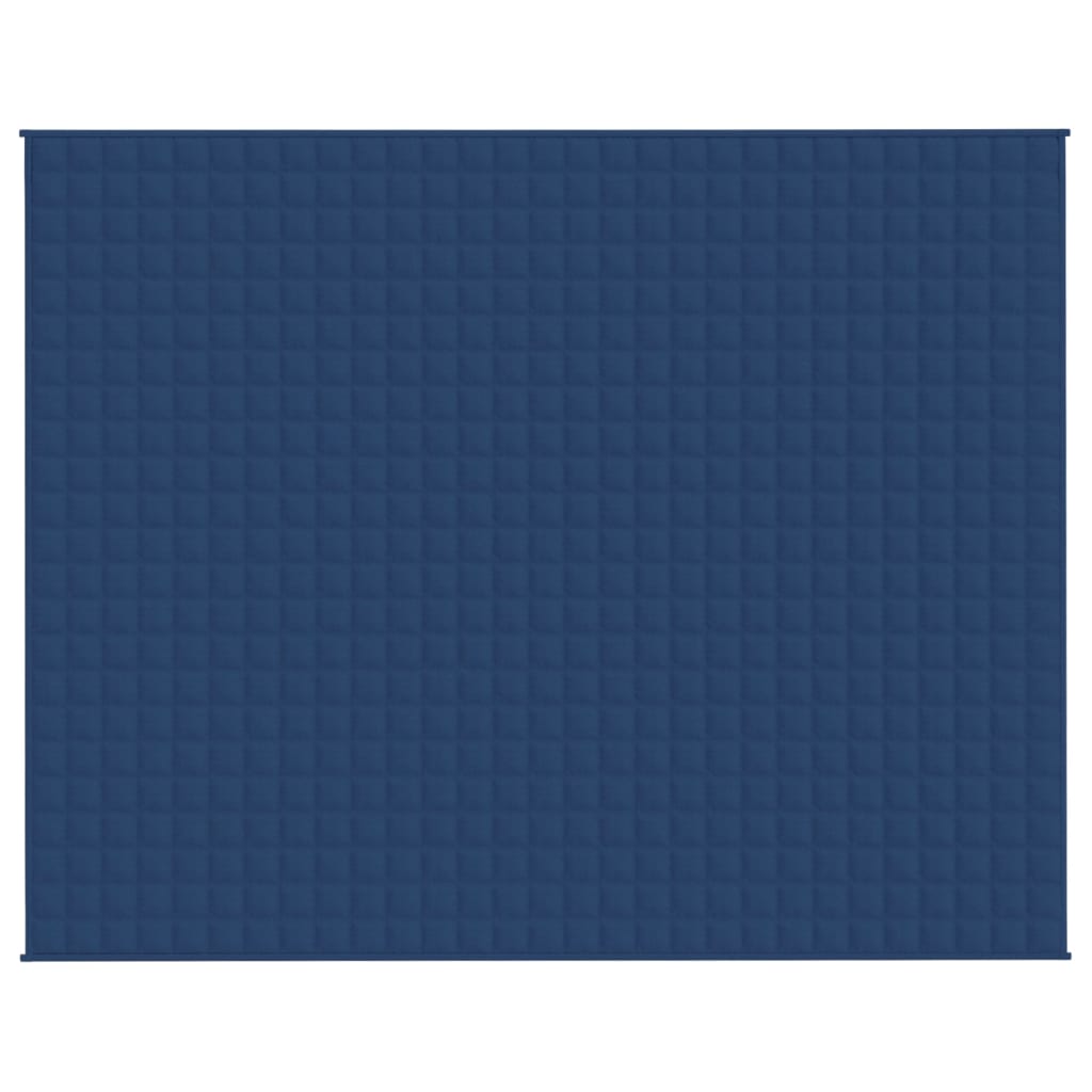 VidaXL Weakage blanket 235x290 cm 15 kg of fabric blue