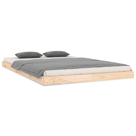 Vidaxl bedframe massief grenenhout 120x200 cm