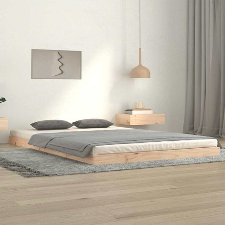 Vidaxl bedframe massief grenenhout 120x200 cm