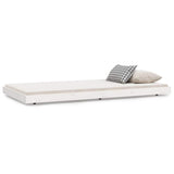 Vidaxl bedframe zonder matras massief grenenhout wit 140x200 cm