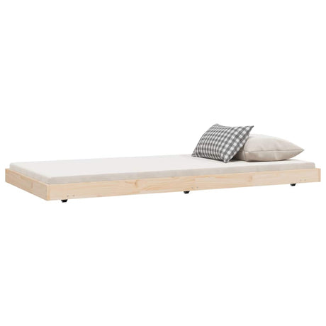 Vidaxl bedframe zonder matras massief grenenhout 90x190 cm