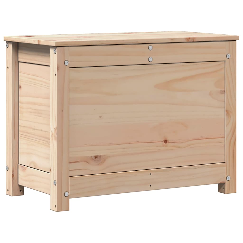 Vidaxl opbergbox 60x32x45,5 cm massief grenenhout
