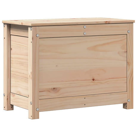 Vidaxl opbergbox 60x32x45,5 cm massief grenenhout