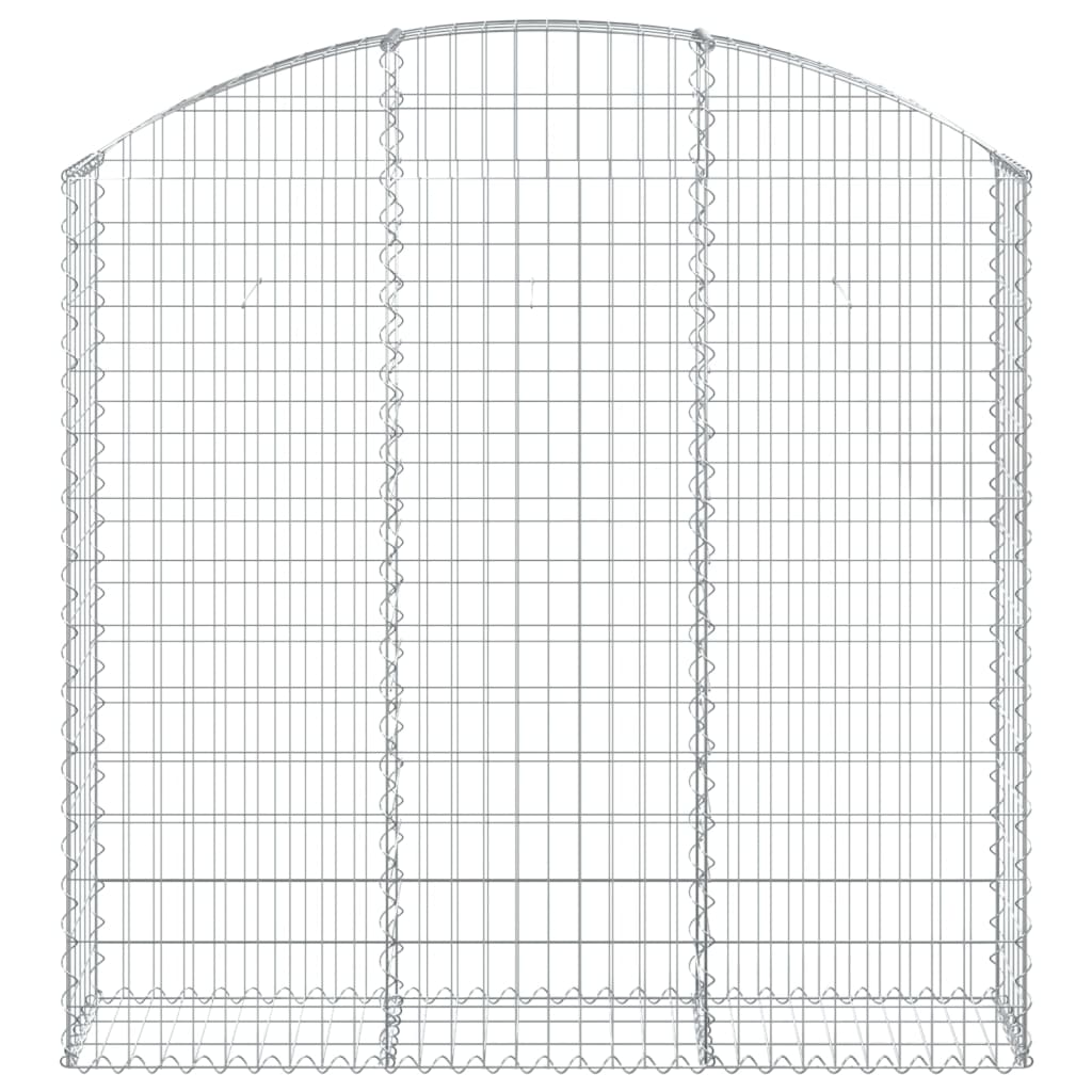 Vidaxl Schanskorf a volta 150x30x140 da ferro zincato da 160 cm