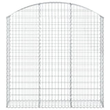 Vidaxl Schanskorf a volta 150x30x140 da ferro zincato da 160 cm