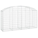 Vidaxl Schanskorf klenul 200x50x100 120 cm galvanizované železo