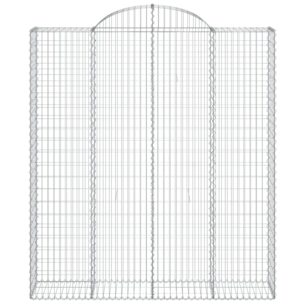 Bidaxl Schanskorf VALLED 200x50x220 240 cm Galvaniserat järn