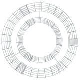 VIDAXL SCHANSKORF CIRNORE Ø 50 cm Galvanizzato