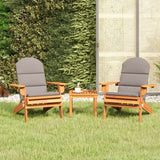 Vidaxl 3-delige loungeset adirondack massief acaciahout
