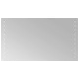 Vidaxl badkamerspiegel led 50x90 cm