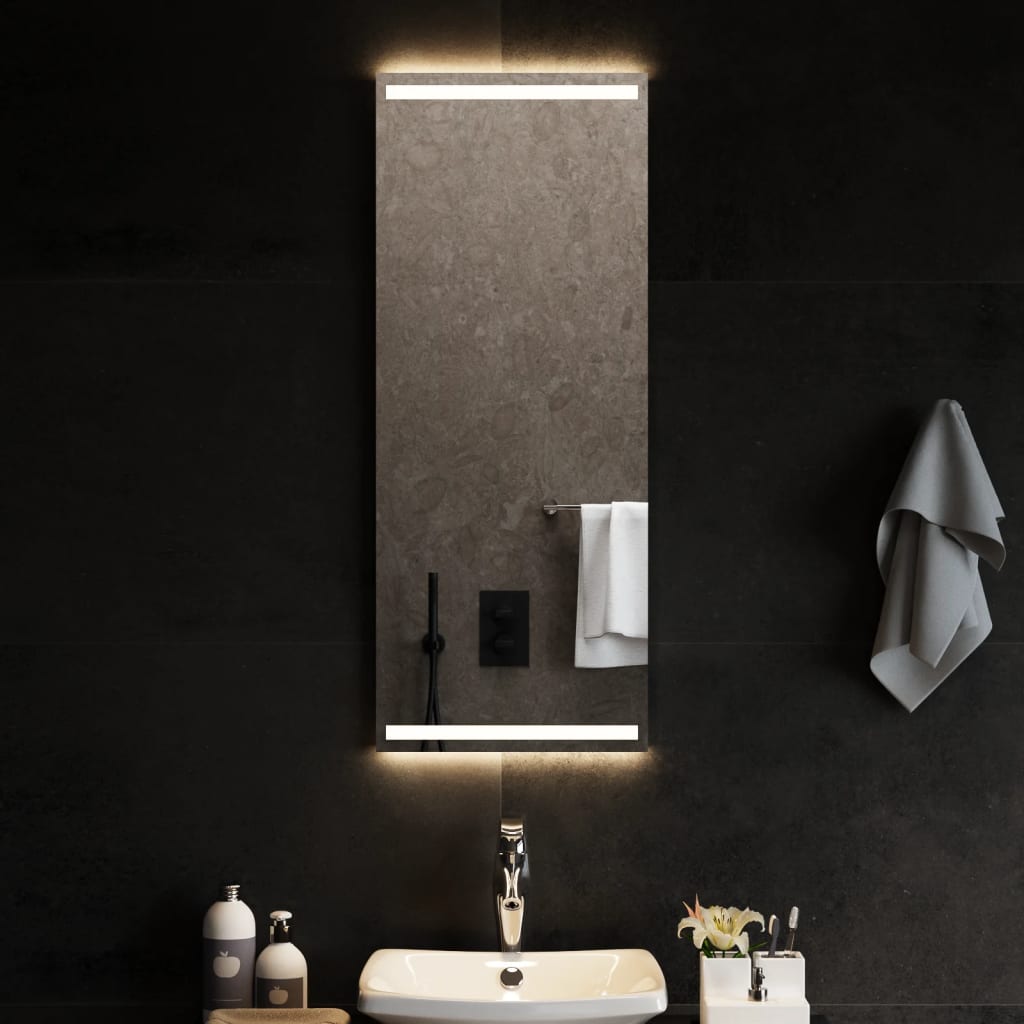 Vidaxl Mirror de baño LED 40x100 cm