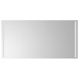 Miroir de salle de bain Vidaxl LED 50x100 cm