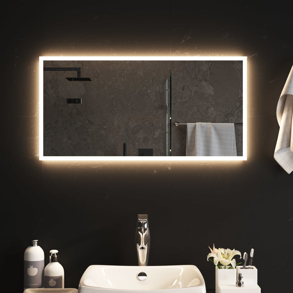 Vidaxl Bathom Mirror LED 40x80 cm