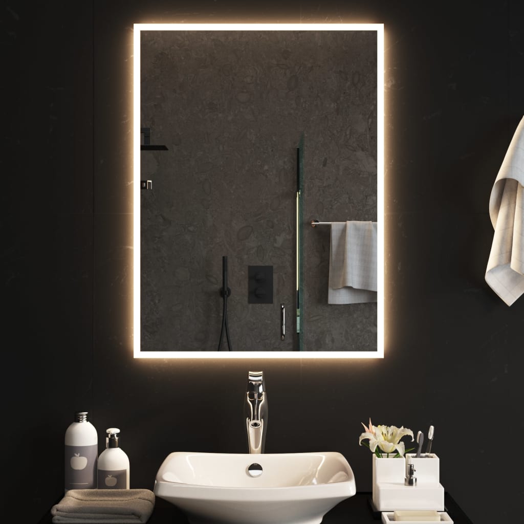 Vidaxl Bathroom Mirror LED 60x80 cm