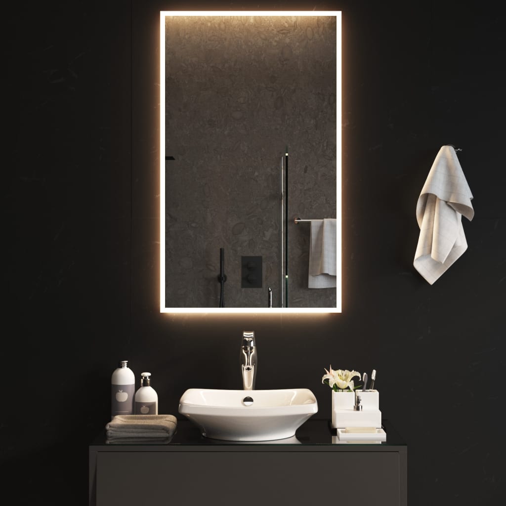 Vidaxl Bathroom Mirror LED 60x100 cm