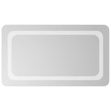 Miroir de salle de bain Vidaxl LED 40x70 cm