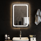 VIDAXL Specchio da bagno LED 50x70 cm