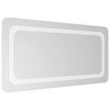 Vidaxl badkamerspiegel led 40x80 cm