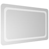 Vidaxl badkamerspiegel led 50x80 cm