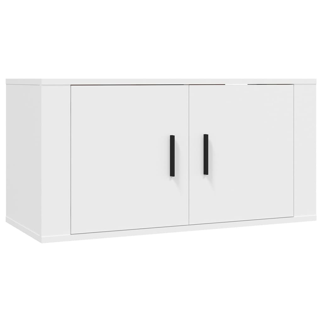 Vidaxl tv-wandmeubel 80x34,5x40 cm wit