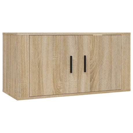Vidaxl tv-wandmeubel 80x34,5x40 cm sonoma eikenkleurig