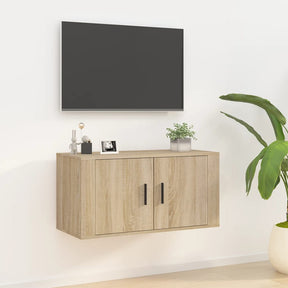Vidaxl tv-wandmeubel 80x34,5x40 cm sonoma eikenkleurig