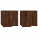 Vidaxl tv-wandmeubels 2 st 40x34,5x40 cm bruin eikenkleur