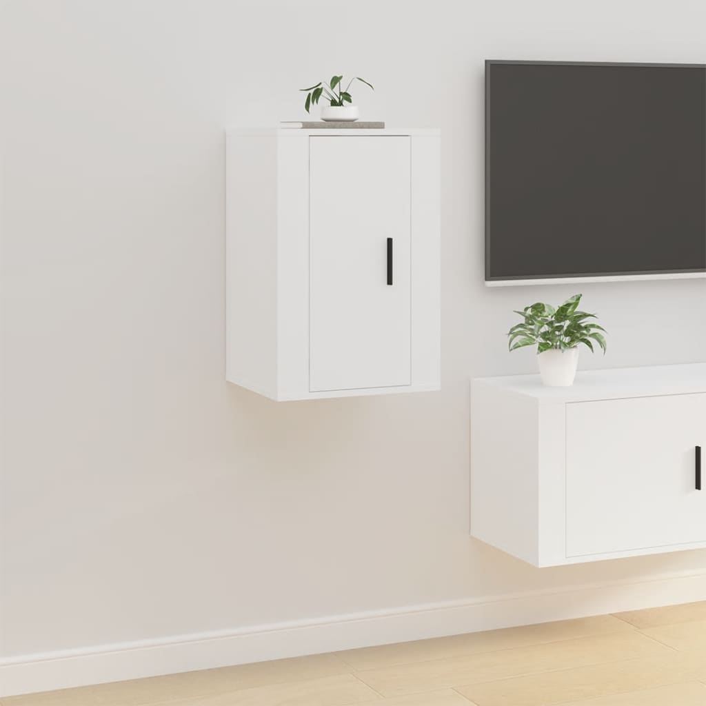 Vidaxl tv-wandmeubels 2 st 40x34,5x60 cm wit